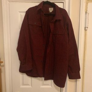 Men’s XL L.L. Bean flannel.